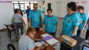 SÁENZ PEÑA. Se realizó un operativo SUBE para Adultos Mayores